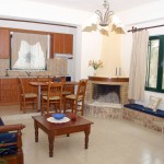 Villa Dimitris livingroom